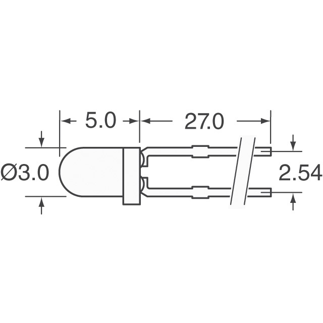 WP3DP3BT Kingbright  Sensori ottici - Fototransistor
